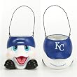 Kansas City Royals MLB Halloween Ghost Candy Bucket (6.5")