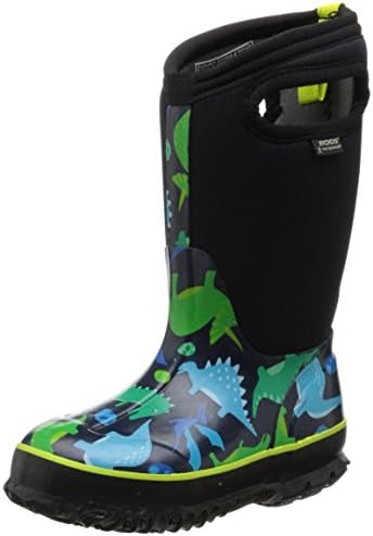Bogs Kids Classic Dinosaur Waterproof Winter & Rain Boot (Toddler/Little Kid/Big Kid)