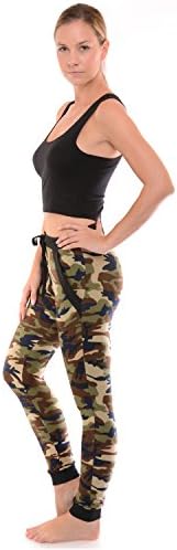 Women's Printed Joggers (S/M, Camo)