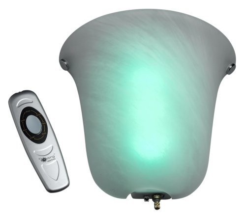 Exciting Lighting SM1002 Wireless Smart Choice Wall Sconce Bell Shaped Frosted Glass