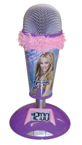 Hannah Montana Microphone Alarm Clock