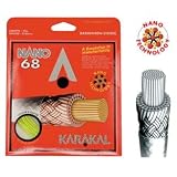 Karakal - Nano 68 Racket String - Badminton (Size: 0.66mm Badminton Set )