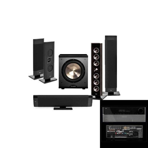 Klipsch Gallery G-28 5.1 Home Theater Bundle-Harman Kardon AVR-2650-Free BIC Acoustech Pl-200