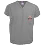 Ohio State Buckeyes Grey Scrub Top