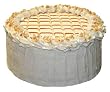 Sugar Free, Flour Free Caramel Cake With White Chocolate Mousse