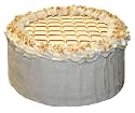 Sugar Free, Flour Free Caramel Cake With White Chocolate Mousse