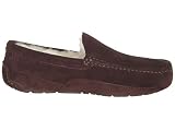 Mens Black Ascot Ugg Australia Slippers (10, Coffee)