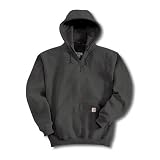 Men's K217 Heavyweight Hooded Zip-Mock Sweatshirt