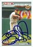 Brian Roberts Autographed/Hand Signed Baseball Card (Baltimore Orioles) 2004 Topps Total #414
