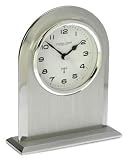 Modern Metal Radio Controlled Mantel Clock