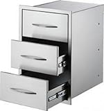 OCI OCISSD26X18 18 3 Drawer Unit - Stainless Steel