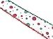 Christmas Whimsy Polka Dot Wired Wispy Edge Ribbon 2.5" x 60 Yards