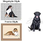 Black Labrador Retriever Mouse Pad