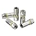 Ideal Industries RG-6 Compression F-Connector, Plenum, Jar of 50