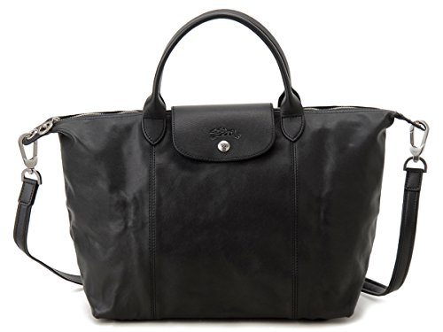 [ロンシャン]LONGCHAMPバッグ トートバッグ 1515 737 001 ル・プリアージュ・キュイール ブラック [並行輸入品] 画像