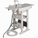 No Crank SK241501 Outdoor Sink Station with Water Powered Retractable Garden Hose Reel