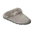 Women's Chandra Suede Scuff Slippers - Grey