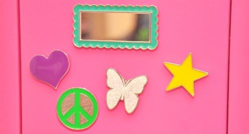 Doll School Locker Magnet Set