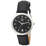 ESQ by Movado Mens 7300770 Folio Ion Plated Bl