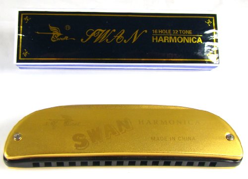 Title: Swan Harmonica Key of C, 16 Hole, 32 Tone; UPC: 736211746849; ASIN: B004DE7H0A; Sales Rank: 49679. Swan Harmonica Key of C, 16 Hole, 32 Tone