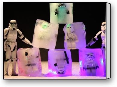 Funnyone Custom Modern Wall Art Decoration for Home Frozen Stormtroopers Canvas Prints