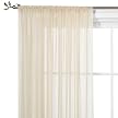 Room Essentials Sheer Window Panel Pair - Sand (60x84")