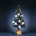 Geschm�ckter Leucht- Weihnachtsbaum, klein, H 90 cm - (671-90)