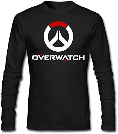 Men's Overwatch OW Logo Long Sleeve T-shirt Black M