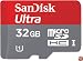 SanDisk Ultra 32 GB microSDHC Class 10 UHS-1 Memory Card 30MB/s with Adapter SDSDQUA-032G-U46A