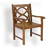 Eden Outdoor Living Renaissance Keruing Wood Armchair