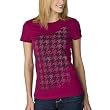 Merona&reg; Women's Houndstooth Screen Print Short Sleeve Tee - Pink