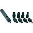9 Pc Leather Hollow Punch Tip Set Leather Vinyl Tools