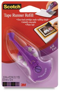 Scotch Tape Runner - Tape Runner Refill, 13.1 yards, 0.33