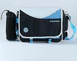 Navy, Sky and Black Deluxe Shoulder Travel Bag