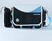 Navy, Sky and Black Deluxe Shoulder Travel Bag