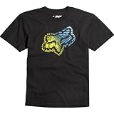 Fox Racing Only Spike Vortex Youth Boys Short-Sleeve Casual T-Shirt/Tee - Black / Large