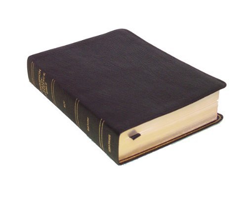 Thompson Chain Reference Bible (Style 536black) - Handy Size KJV - Genuine Leather by Frank Charles Thompson (1988) Leather Bound