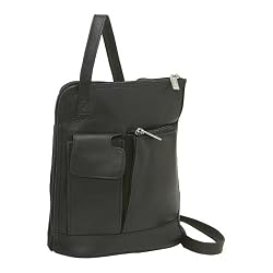 Le Donne Leather L Zip Shoulder Bag