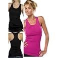 Longer Length Sheer Racer Back Tank