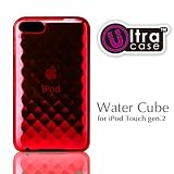 Ultra Protection Apple iPod Touch 2G / 3G - Water Cube Rouge
