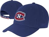 Montreal Canadiens Navy BL Team Logo Wool Blend Adjustable Hat