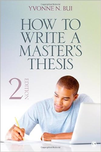 How to write a dissertation/thesis - Dissertations/Theses