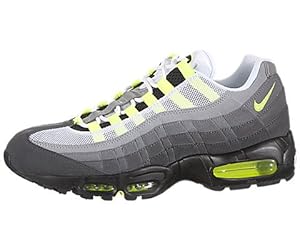 Nike AIR MAX 95 OG Mens Running Shoes 554970-174 (11 D(M) US, White / Neon Yellow-Black-Anthracite)