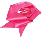 L. Erickson Silk Charmeuse Sash Belt - Silk Charmeuse Hot Pink