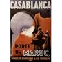 (24x36) Casablanca Porte du Maroc Art Print Poster