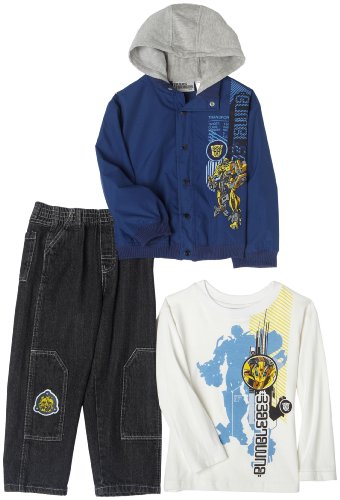  Transformers  Boys 4-7 3 Piece Pant Set