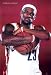 LeBron James holding ball POSTER 23.5 x 34 Cavaliers basketball star