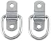 Curt Manufacturing 83731 1200 Lb Cap, 10 Ga Stl D-Ring, 0.225 Dia. Bright Zinc - 2 Piece