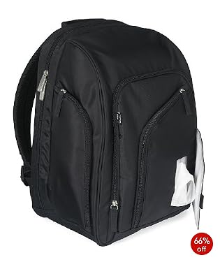 Rucksack change bag - Black