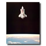 NASA Space Shuttle Challenger Cargo Bay Door Open Photo Wall Picture 16x20 Art Print